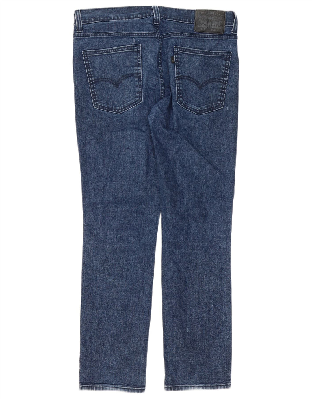 Levi's Herren 511 Slim Jeans W34 L32 Marineblau Baumwolle