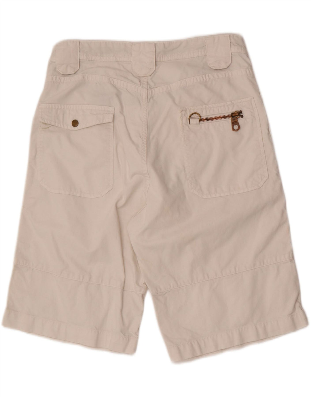 Datch Herren-Freizeitshorts W33 Mittelweiße Baumwolle
