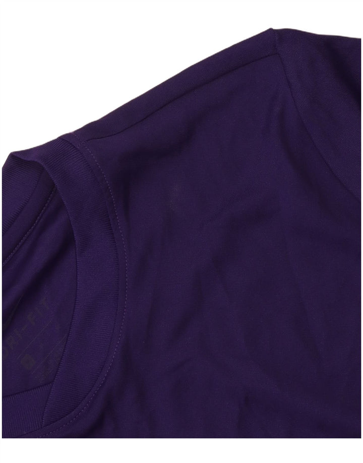 Nike Herren T-Shirt Top Medium Lila Polyester