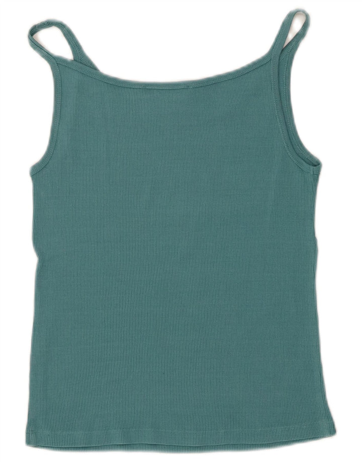 Max Mara Damen Weekend Crop Cami Top UK 14 Large Blau