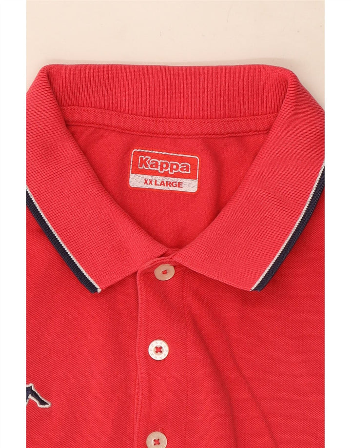 Kappa Herren Poloshirt 2XL Rosa