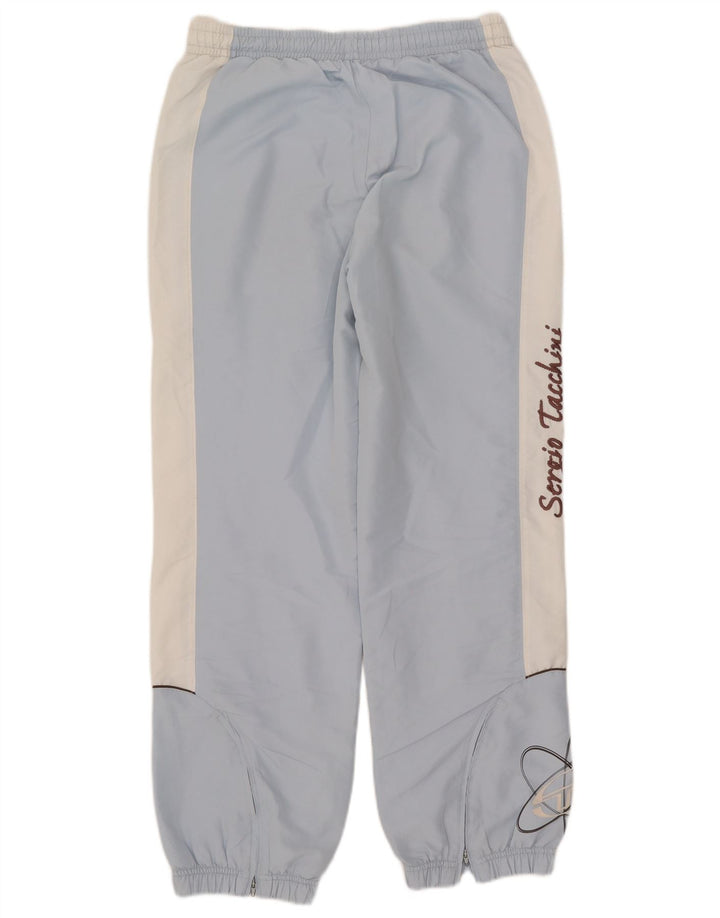 Sergio Tacchini Herren-Trainingshose, Jogginghose, klein, Blau, Farbblock
