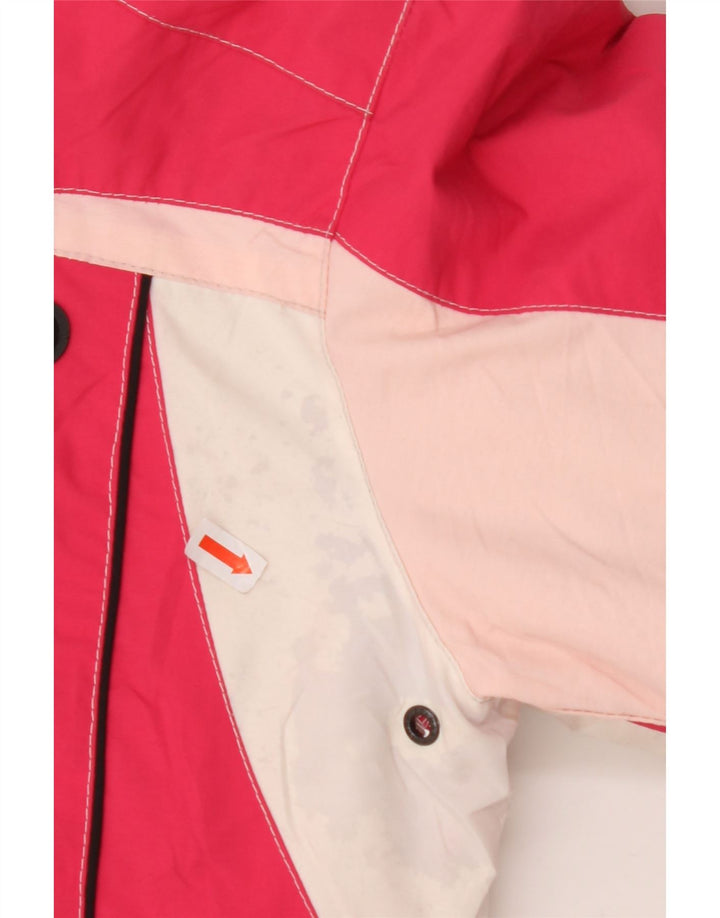 COLMAR Damen Skijacke mit Kapuze EU 38 Small Pink Colourblock