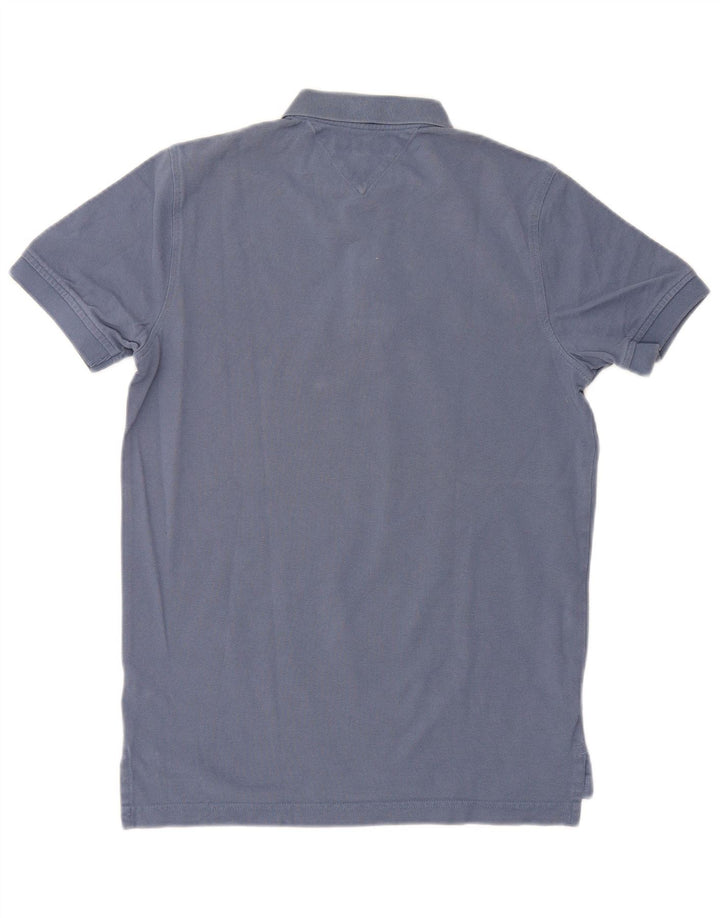 Tommy Hilfiger Herren-Poloshirt mit normaler Passform, klein, Blau