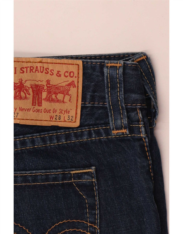 Levi's Damen 927 Jeansshorts W28 Mittelmarineblau