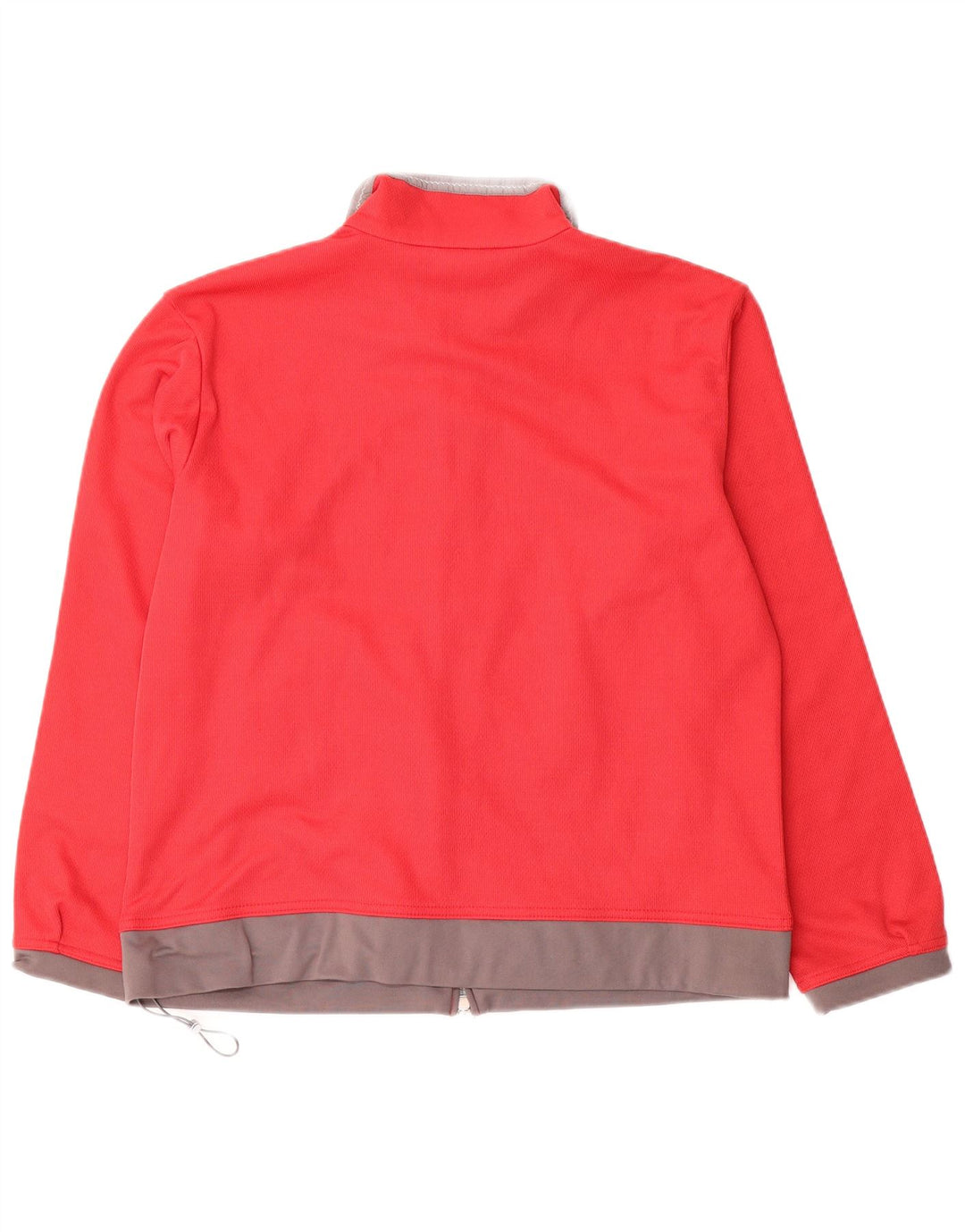 Diadora Damen-Trainingsanzug-Oberteil in Übergröße, Gr. 10, Größe S, Rot, Farbblock