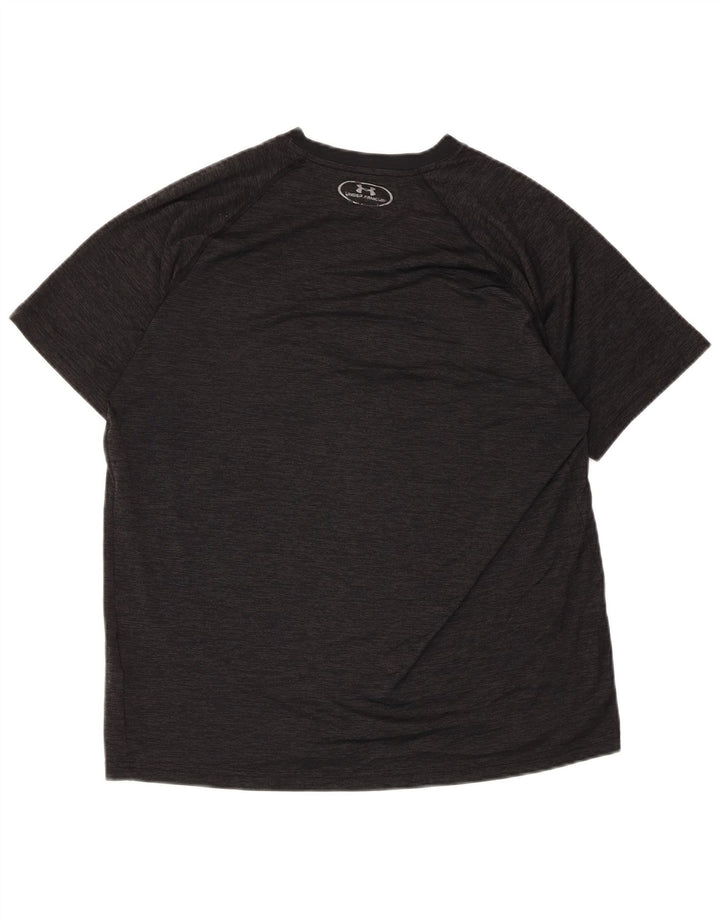 Under Armour Herren-T-Shirt mit lockerer Passform, Mittelschwarz gefleckt