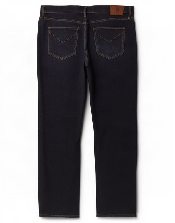 Marks & Spencer Herren Stormwear Regular Straight Jeans W40 L31 Marineblau