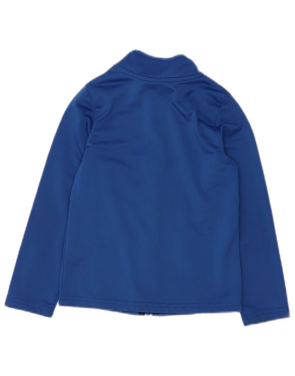 Under Armour Jungen-Trainingsanzug-Top-Jacke, 4–5 Jahre, blaues Polyester