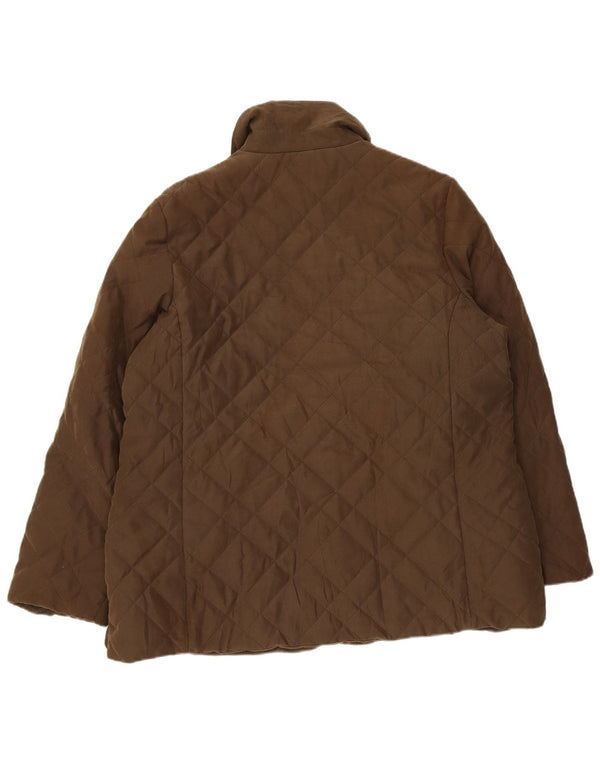 Marks & Spencer Damen Steppjacke UK 20 2XL Khaki Polyester
