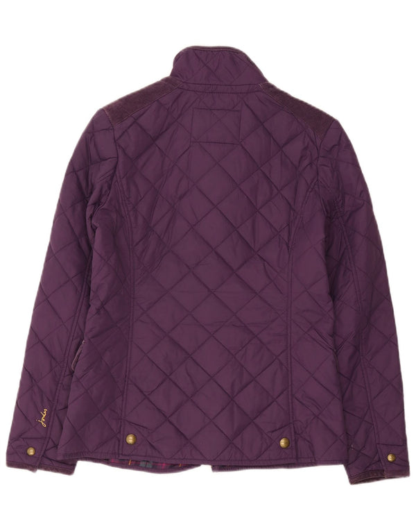 Joules Damen Steppjacke UK 10 Small Lila Polyester