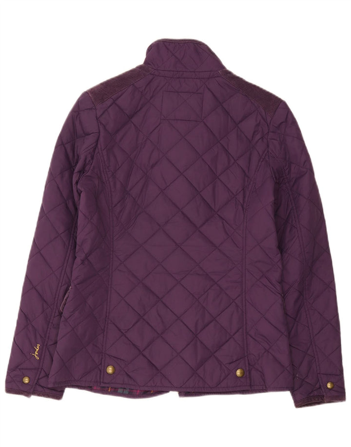 Joules Damen Steppjacke UK 10 Small Lila Polyester