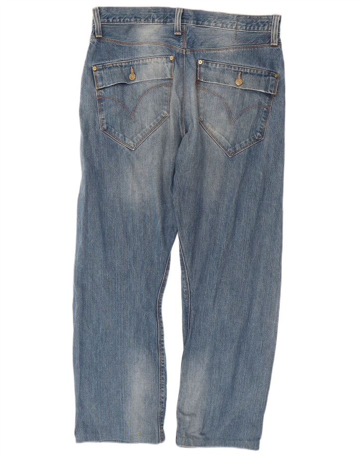 Levi's Herren Straight Jeans W34 L28 Blau