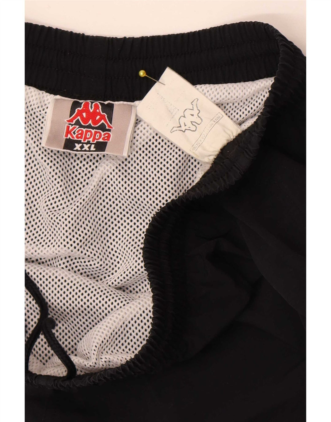 Kappa Herren Badeshorts 2XL Schwarz Polyamid