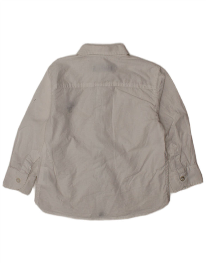 CESARE PACIOTTI 4US Baby-Jungen-Shirt, 9–12 Monate, weiße Baumwolle