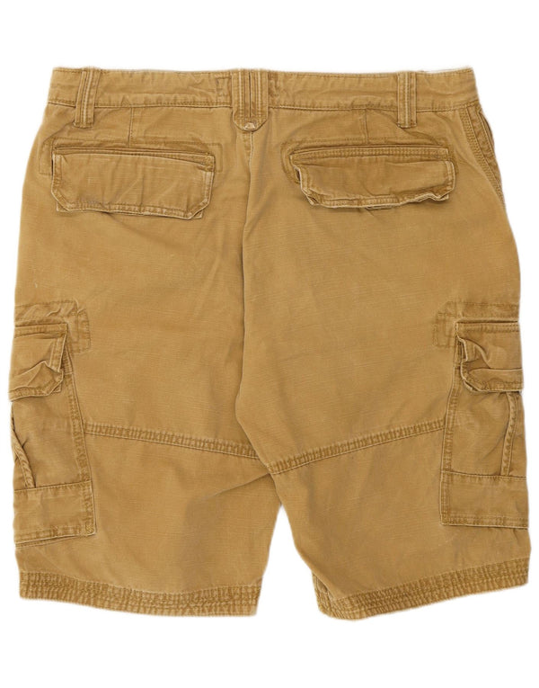 Fat Face Herren Cargoshorts W36 Large Beige Baumwolle