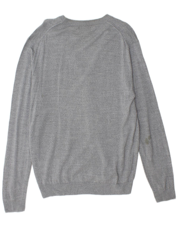 Zara Herren Strickjacke XL Grau