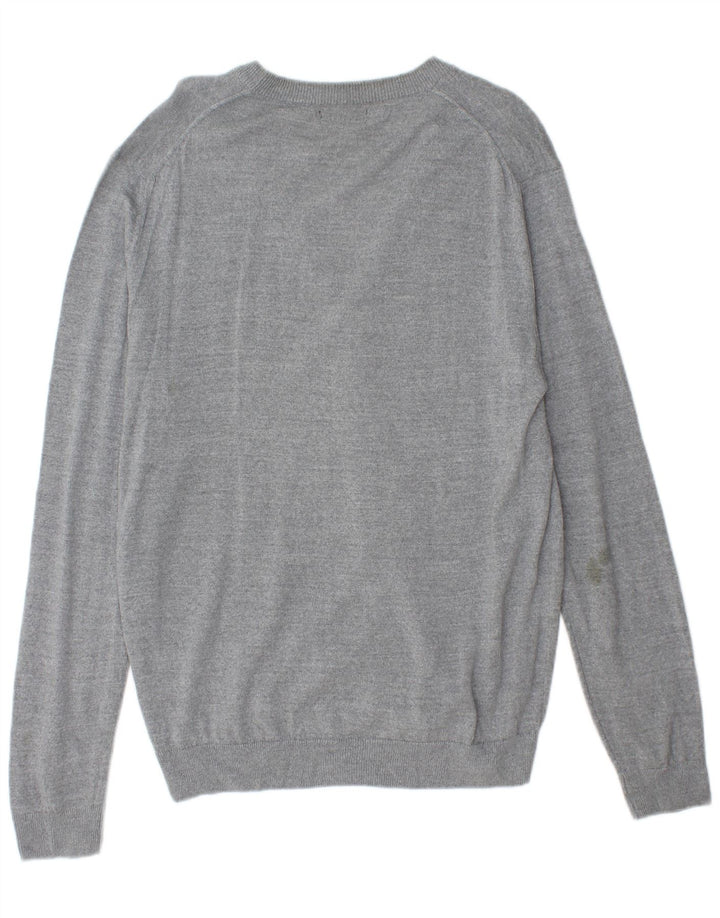 Zara Herren Strickjacke XL Grau