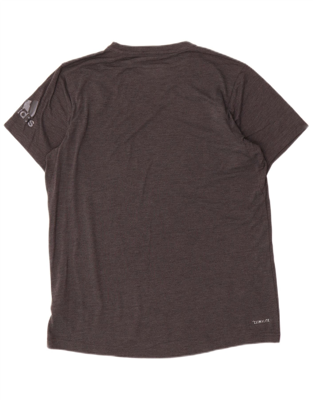 Adidas Herren Climalite Graphic T-Shirt Top Mittelgraues Polyester