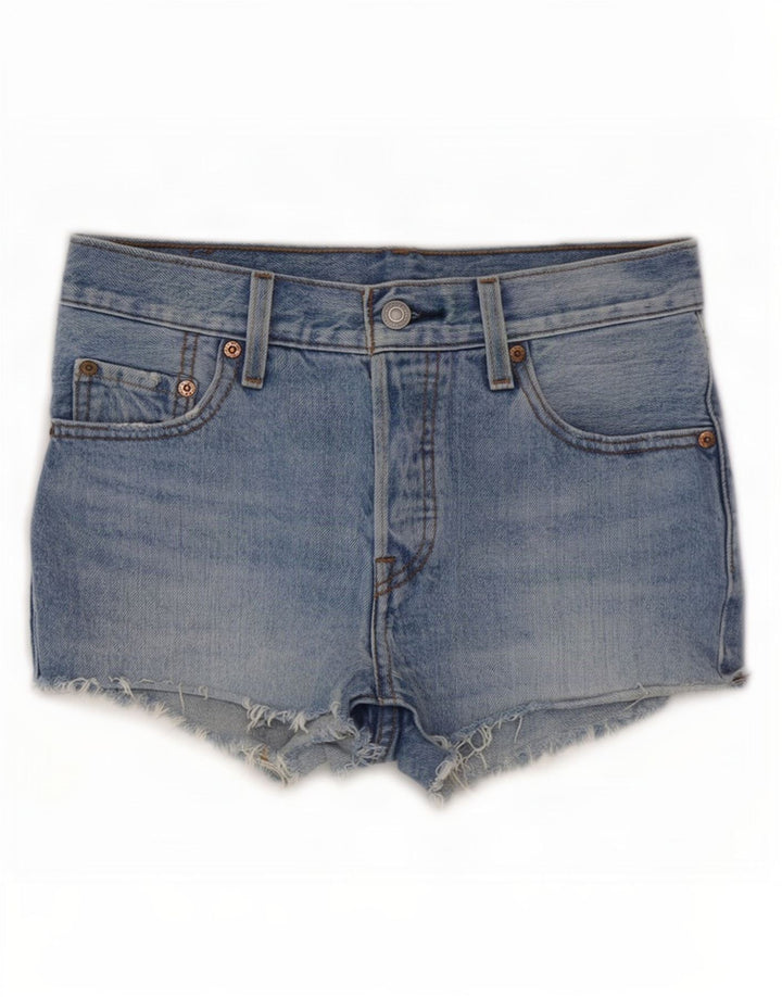 Levi's Damen 501 Denim-Shorts, Größe S, W25, Blau, Baumwolle