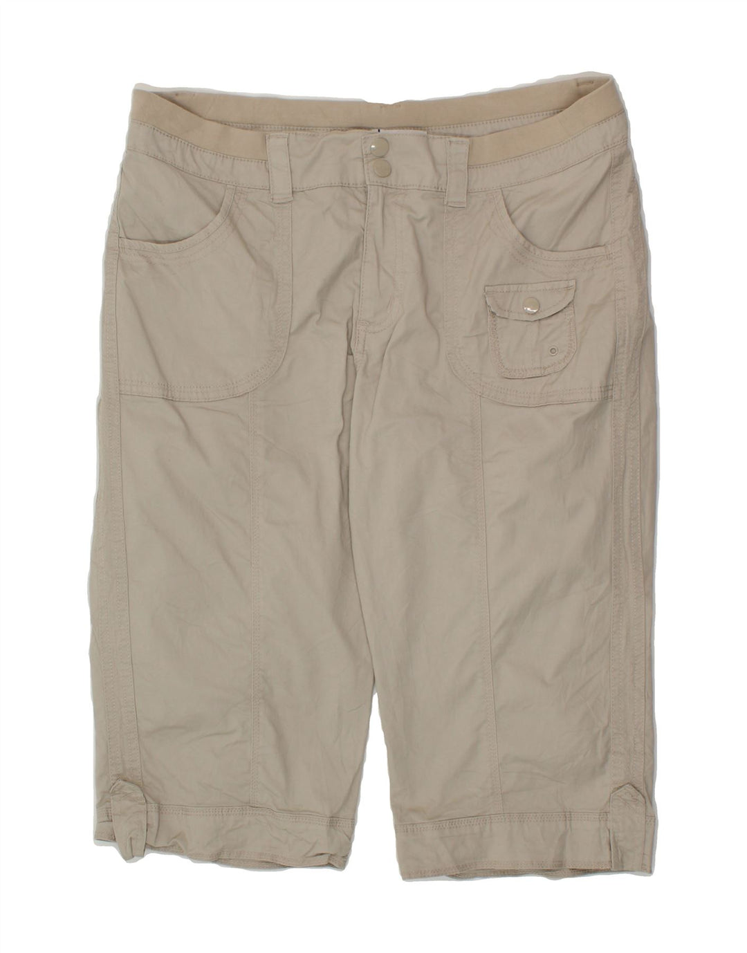 LEE Womens Bermuda Shorts US 16 2XL W38  Beige Cotton Vintage Lee and Second-Hand Lee from Messina Hembry 