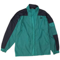 Puma Herren Regenjacke UK 36 Small Türkis Colourblock Nylon