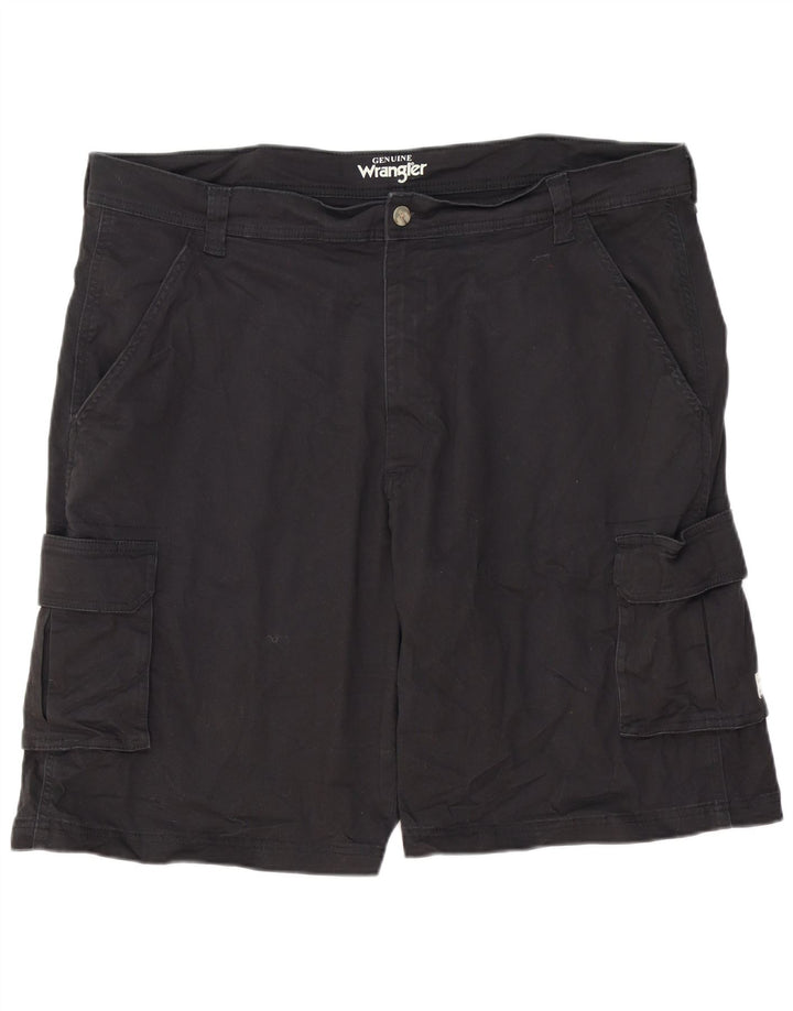 WRANGLER Herren Cargoshorts W40 XL Schwarz Baumwolle