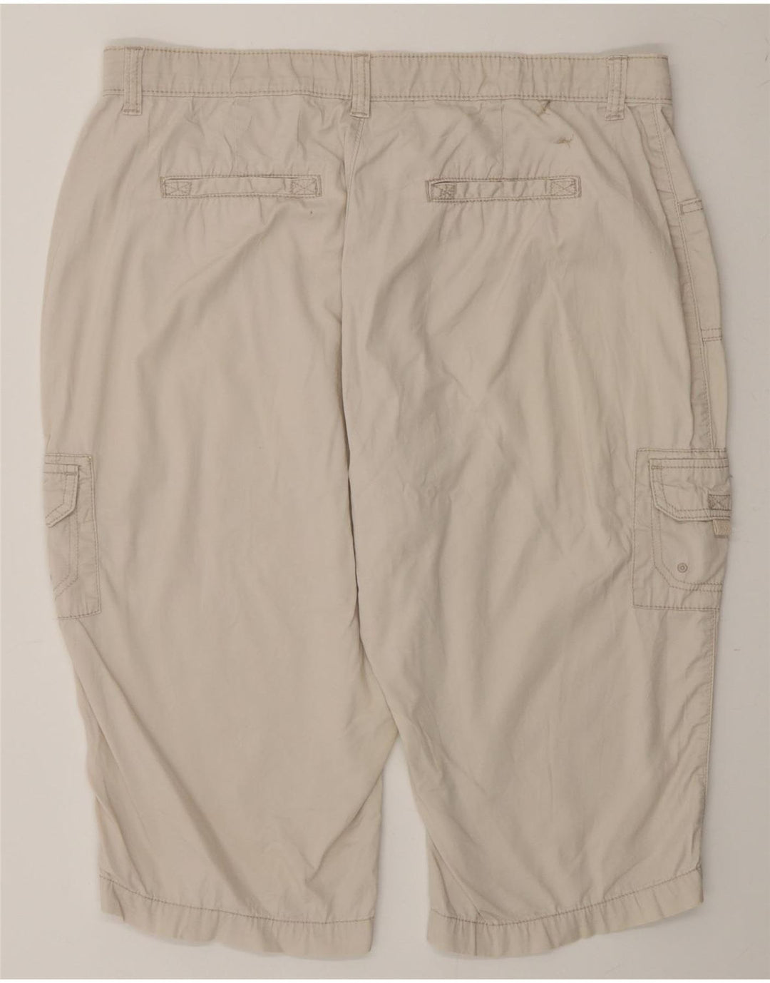 LEE Womens Cargo Shorts US 12 Large W36 Beige Cotton Vintage Lee and Second-Hand Lee from Messina Hembry 