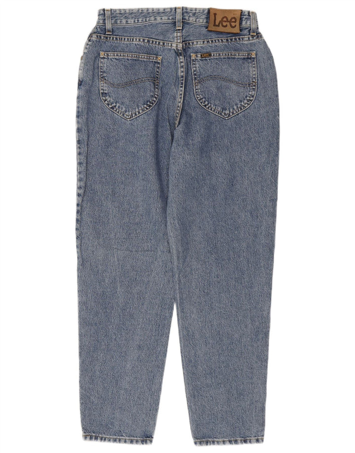 LEE Damen High Rise Tapered Jeans W34 L29 Blaue Baumwolle