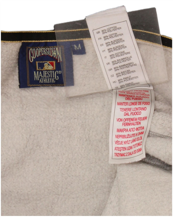 MAJESTIC Damen New York Yankees Kapuzenpullover mit Reißverschluss, UK 14, Mittelgrau