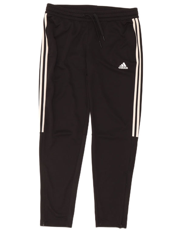 Adidas Damen Aeroready Trainingshose UK 16/18 Large Schwarz Polyester