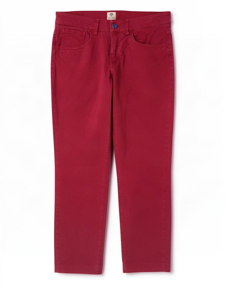Kurze Jeans für Damen von North Sails, W28, L25, rote Baumwolle