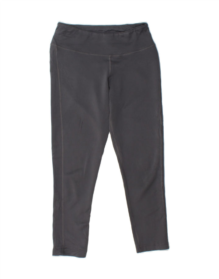 REEBOK Womens Leggings UK 8/10 Small  Grey Vintage Reebok and Second-Hand Reebok from Messina Hembry 