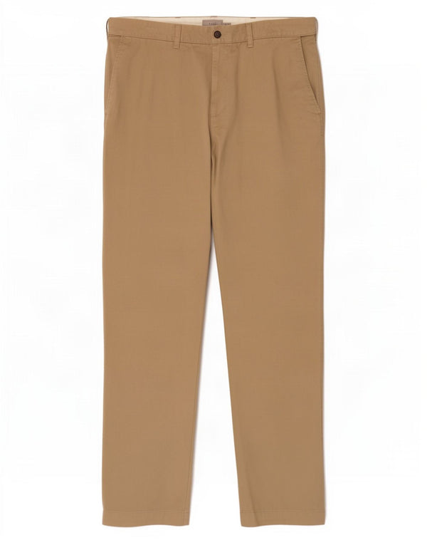 Gerade Chino-Hose für Herren von Marks & Spencer, W42, L31, Beige, Baumwolle
