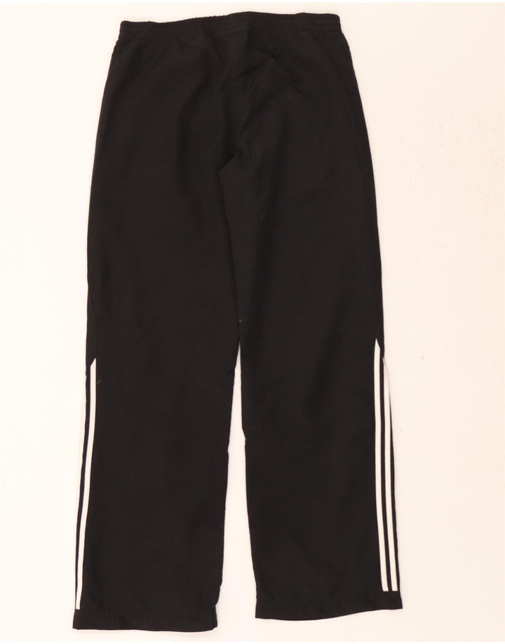 ADIDAS Boys Tracksuit Trousers 11-12 Years  Black Polyester Vintage Adidas and Second-Hand Adidas from Messina Hembry 