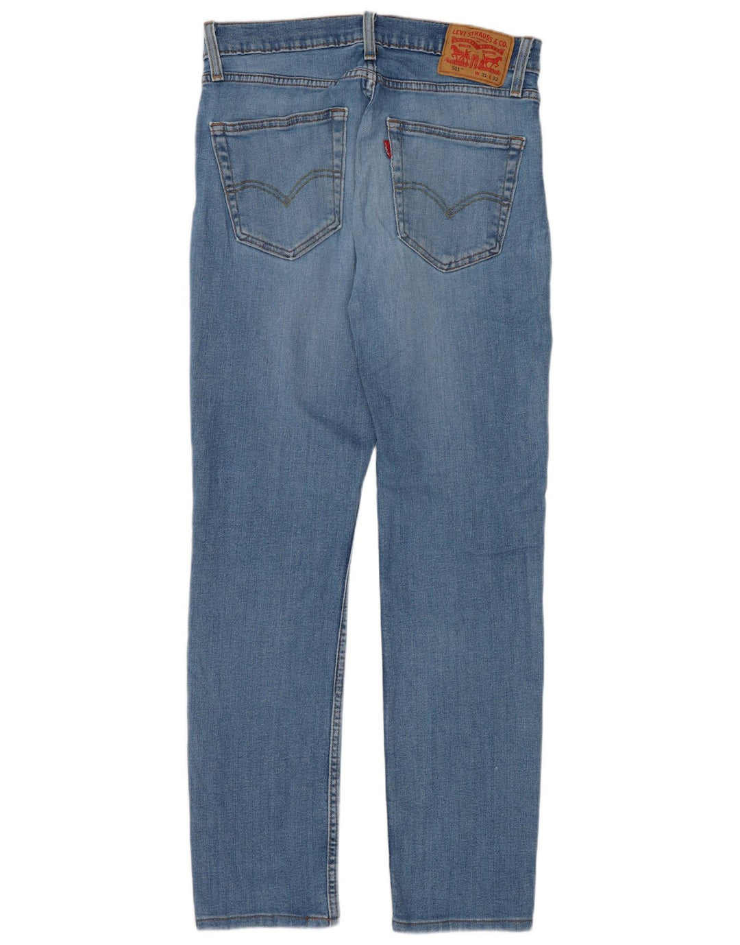 Levi's Herren 511 Slim Jeans W31 L32 Blaue Baumwolle