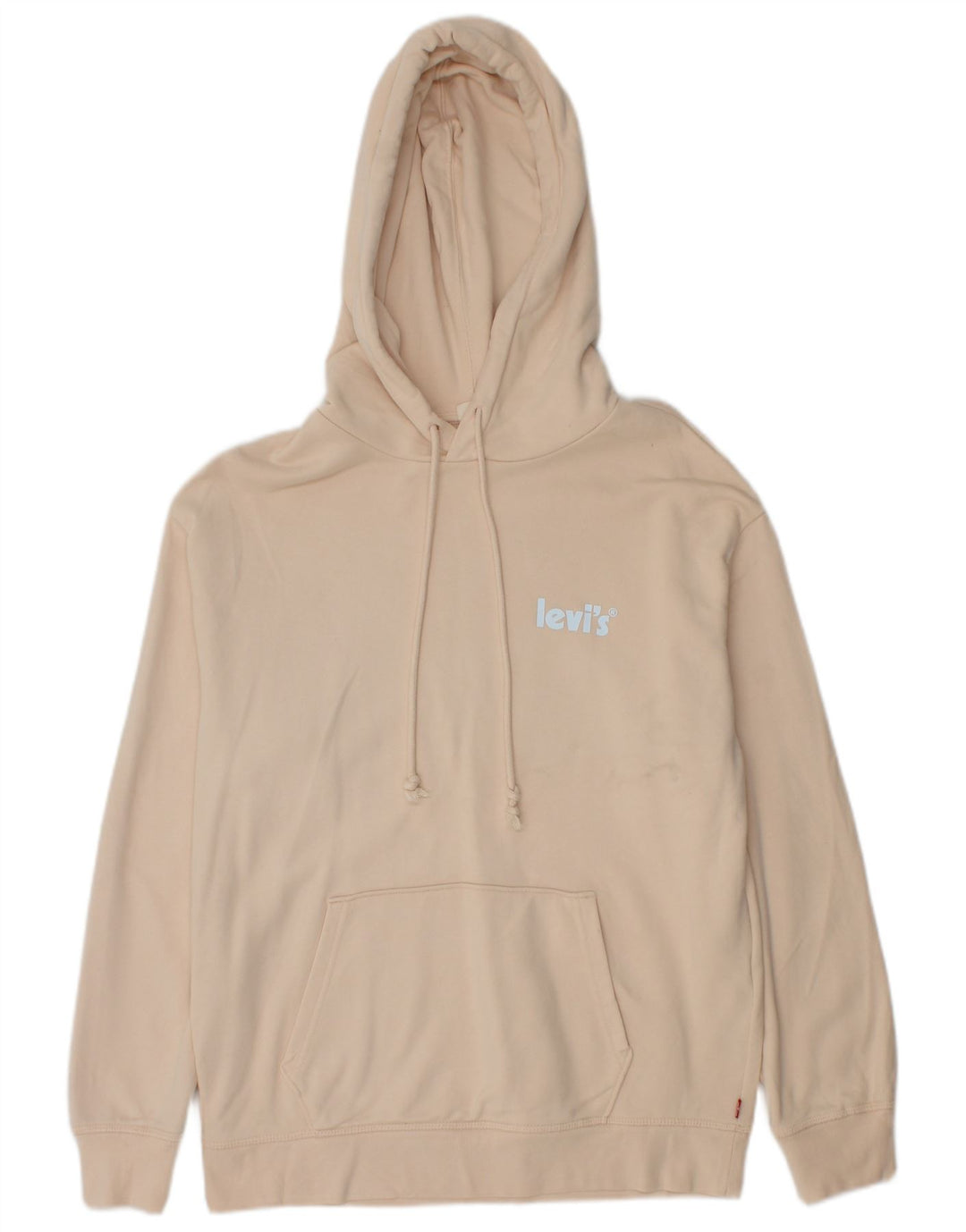 Levi's Herren-Kapuzenpullover, Größe S, beige, Baumwolle