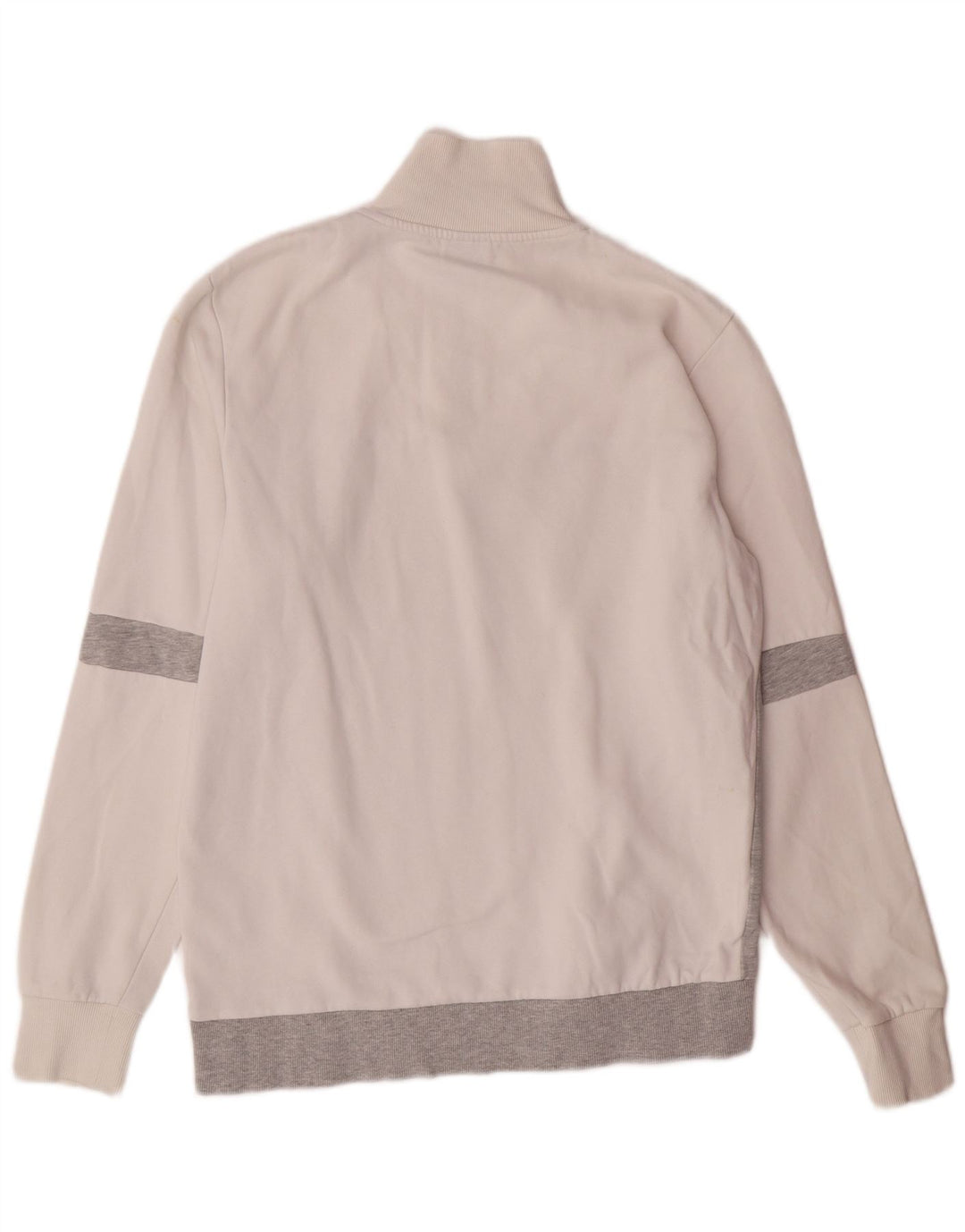 JACK & JONES Herren-Sweatshirt mit Grafik, Mittelweiß, Farbblock