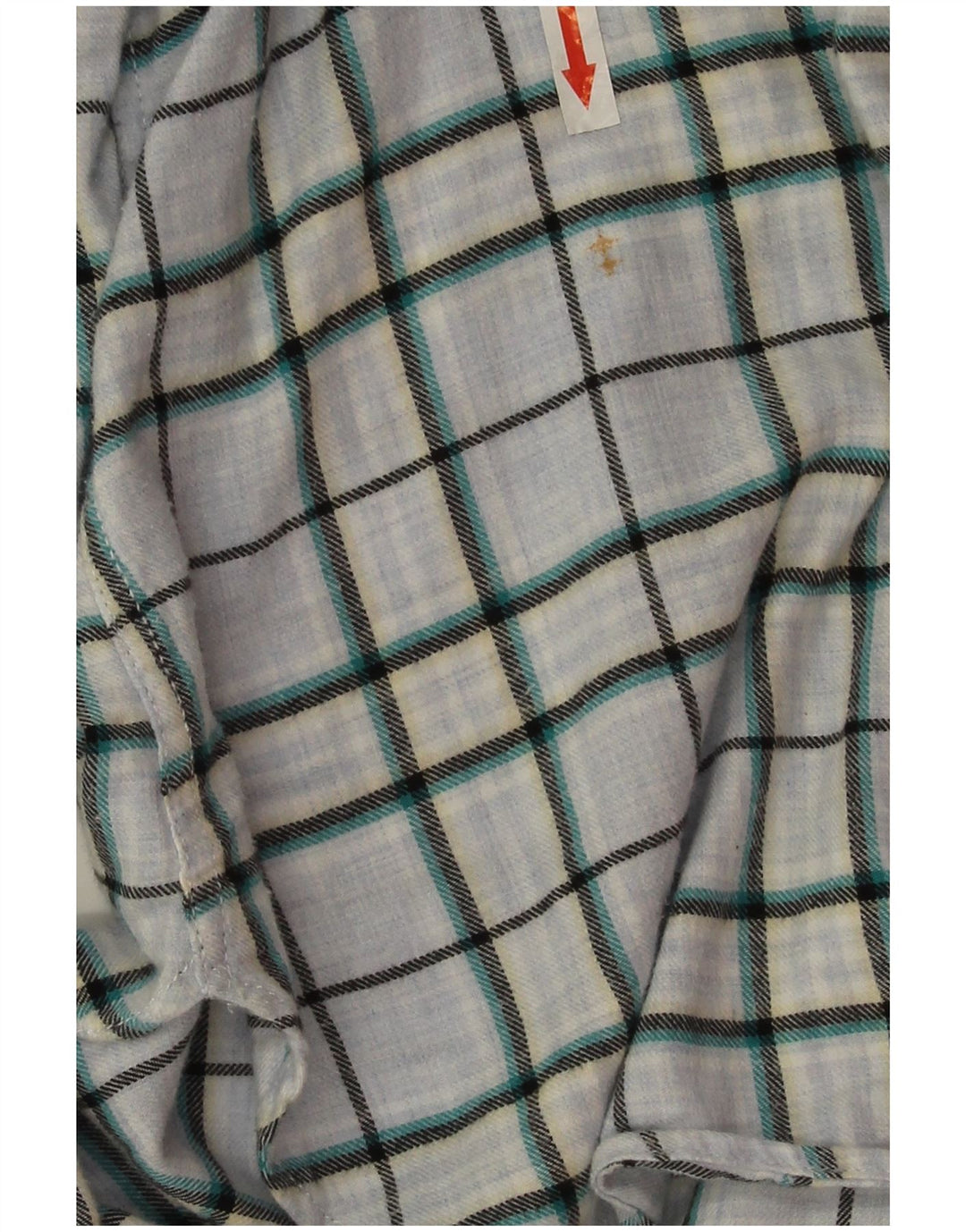 Fat Face Damen-Oversize-Hemd, Gr. 14, groß, blau kariert