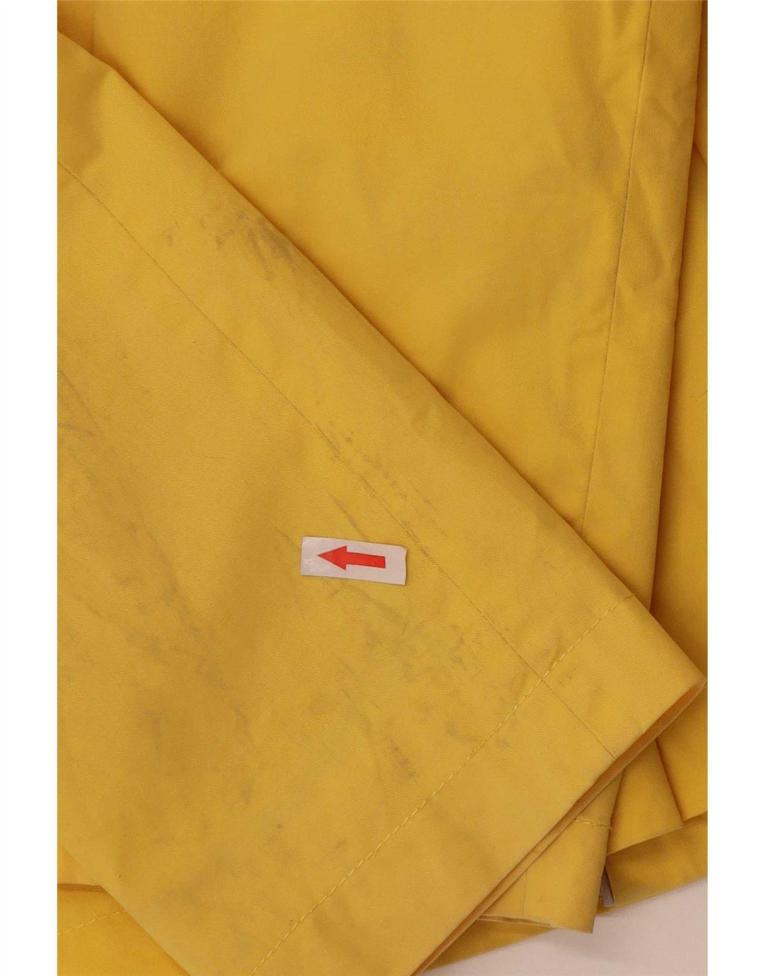Zara Damen Bomberjacke UK 16 Große gelbe Baumwolle