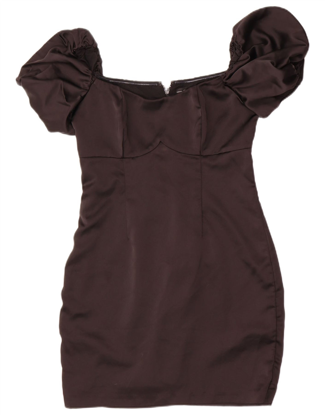 Schulterfreies, figurbetontes Damenkleid von Guess, Größe S, Schwarz, Polyester