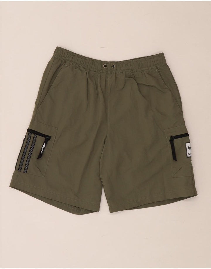 Adidas Herren Sportshorts Medium Khaki Nylon