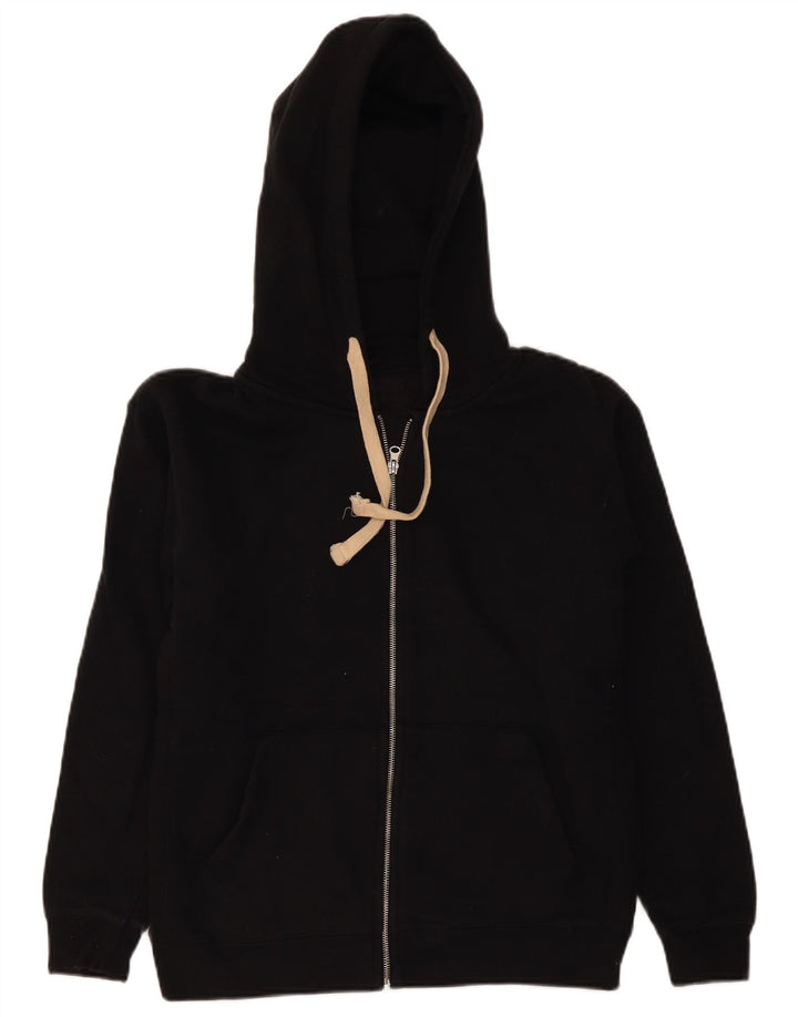 Zara Herren-Kapuzenpullover mit Reißverschluss, Größe S, Schwarz