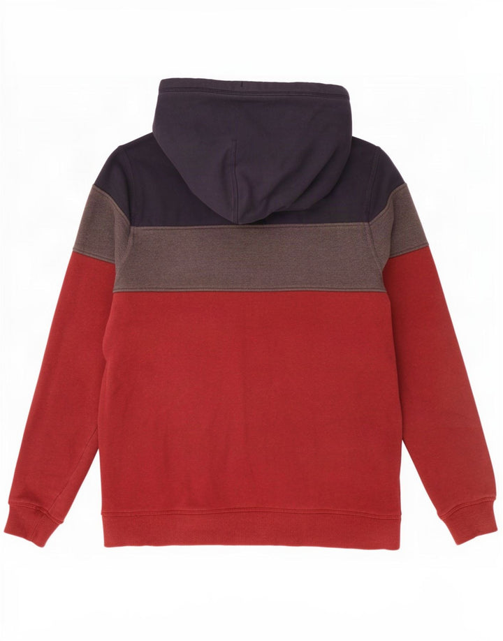 Fat Face Herren-Kapuzenpullover mit Reißverschluss, mittelgroß, mehrfarbig, Farbblock