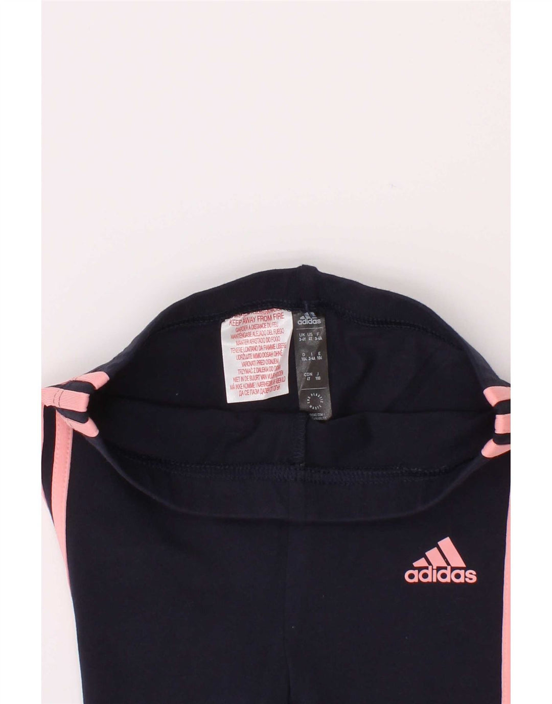 Adidas Mädchen Leggings 3-4 Jahre Marineblau