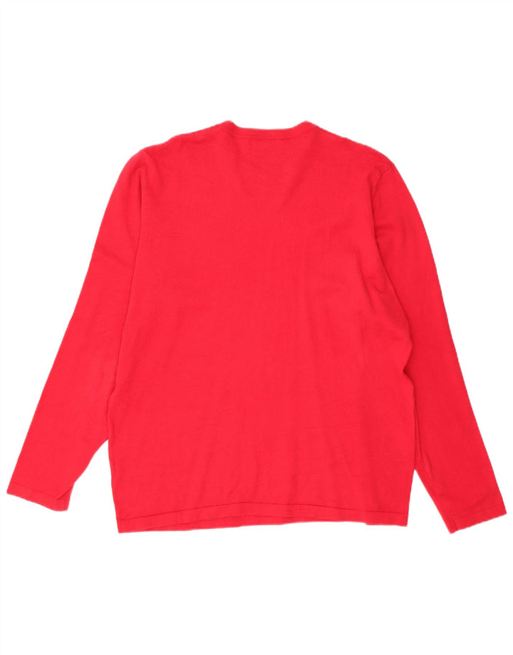 ZARA Herren Top Langarm XL Rot