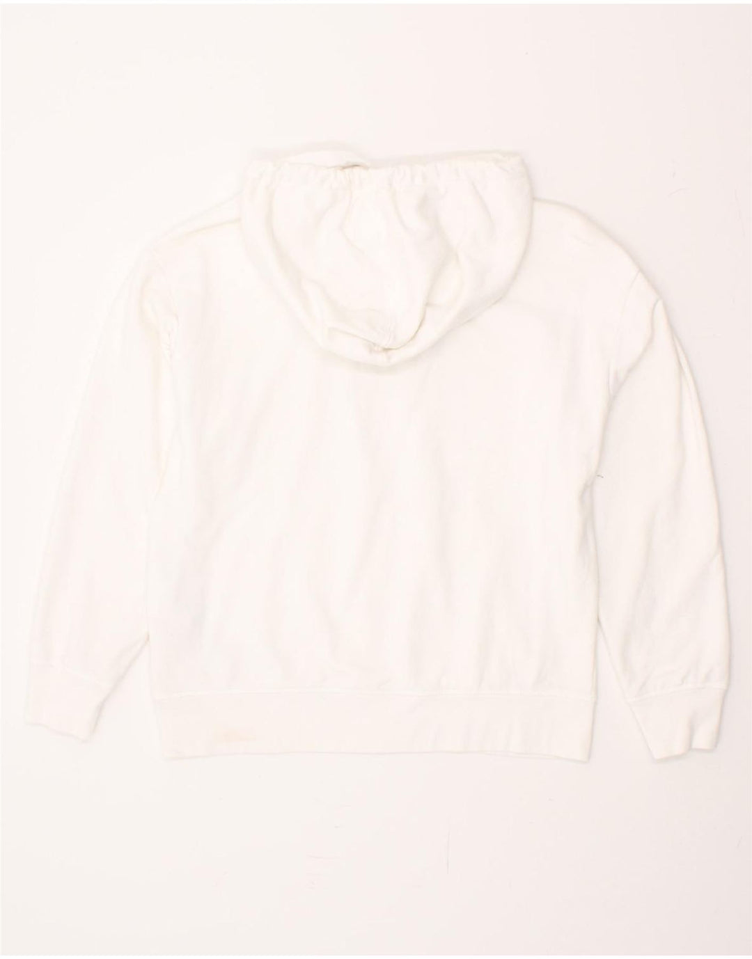 LEVI'S Mens Graphic Hoodie Jumper Medium White Cotton Vintage Levi's and Second-Hand Levi's from Messina Hembry 