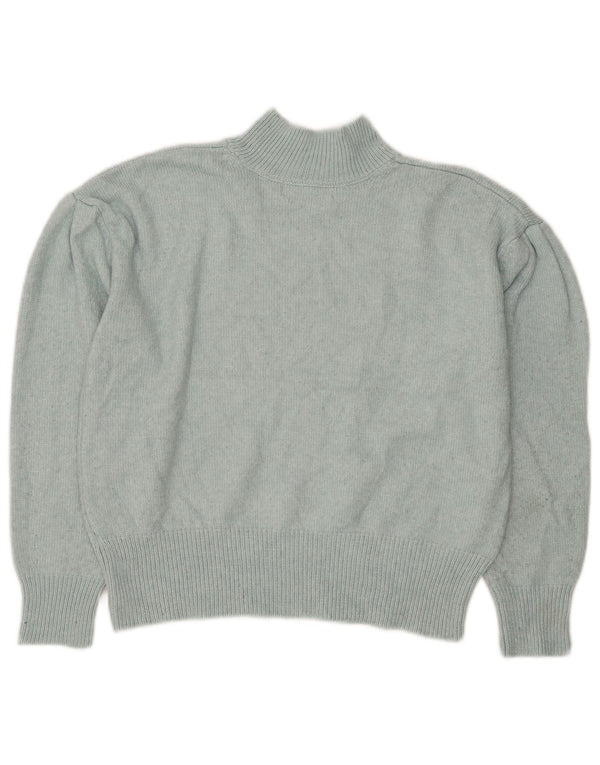 Marks & Spencer Damen-Pullover mit Rollkragen, Gr. 14, mitteltürkis