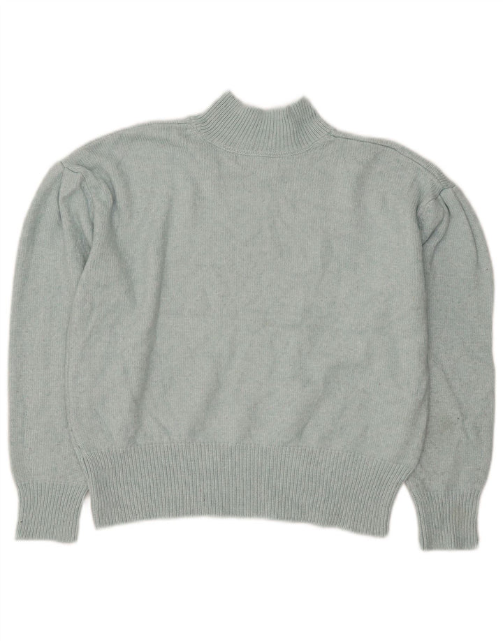 Marks & Spencer Damen-Pullover mit Rollkragen, Gr. 14, mitteltürkis