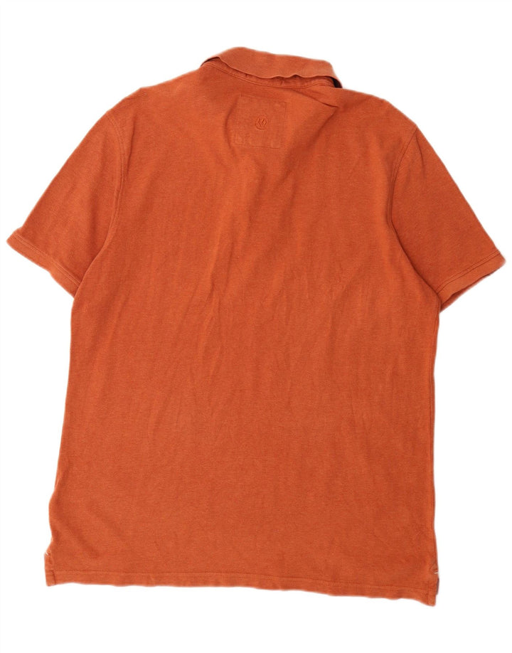 Fat Face Herren-Poloshirt, groß, orange, Baumwolle